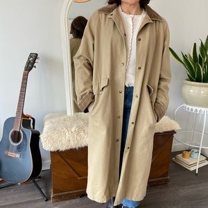 Vintage LL Bean duster coat